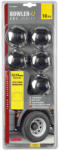 Lampa Kerékcsavar Kupak, 32-33mm, Króm, 10Db (0198061)