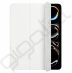 Apple Smart Folio tok álló, bőr hatású (aktív FLIP, oldalra nyíló, TRIFOLD, asztali tartó) FEHÉR - extratelgsm - 45 999 Ft