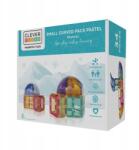  Cleverclixx Mágneses építőkockák Small Curved 34 db-os (6151004375305)