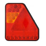 Carpoint LED Hátlsó Lámpa - Bal - 5 funkciós - 10-30V (370414042)
