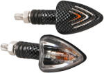 Lampa Motoros Index, Focal, HY21W, Pár, Karbon (0190066)