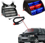 Autolife Stroboszkóp Piros-Kék FL-WS-51034RB (2051)