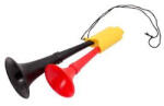 Carpoint Kézi kürt szurkolói két hanggal (9810)
