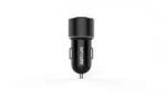 Astrum Astrum CC210 v2 fekete autós töltő 2.4A 2USB, 2X Smart IC 12W