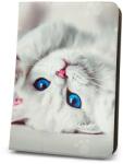 Silverline Univerzális 7-8" kinyitható tablet tok (Cute Kitty)
