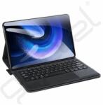 Dux Ducis tok álló, bőr hatású (FLIP, bluetooth billentyűzet, asztali tartó, QWERTY, angol nyelvű) FEKETE - extratelgsm - 22 999 Ft