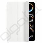 Apple Smart Folio tok álló, bőr hatású (aktív FLIP, oldalra nyíló, TRIFOLD, asztali tartó) FEHÉR - extratelgsm - 36 999 Ft