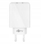 Goobay gyorstöltő Dual Usb-c Pd (30 W) 61674 (WNC61674)
