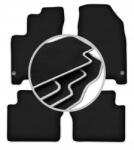 Wielganizator Carlux-silver autós Autószönyegek Renault Koleos I SUV-hoz (2007-2016)