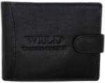 WILD Things Férfi Bőr Pénztárca - 5678-1- BLACK- Fekete (00130105678-130105679)