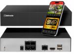 Zintronic Hálózati Megfigyelő Felvevő Ip 9 Csatornás 4XPOE 8MPx 4K Hdmi (IR9P4S18MPL)