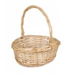Tin Tours Ovális Természetes Fonott Kosár 34x28x14/32 cm (HT23A262.XL)
