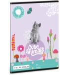 Ars Una Cute Animals-kitten A/5 vonalas füzet 21-32 (53623683)