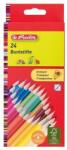 Herlitz Színes ceruza / 24 szín Trio lakkozott (10412039)