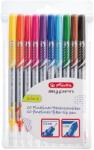 Herlitz Tűfilc & Filctoll / 10 szín my. pen (11367232)