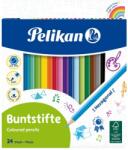 Pelikan Színes ceruza / 24 szín hatszögletű (00724013)