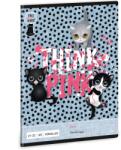 Ars Una Think Pink A/5 vonalas füzet 21-32 (53622853)