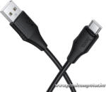  Silicone Cable USB A to USB C Hoco 3A 1 m X124 black (6942007664424)