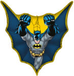  Batman Rogue Rage fólia lufi 72x77 cm (PNN98479) - eking