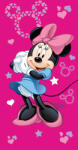 Disney Minnie Pink Star fürdőlepedő, strand törölköző 70x140cm (JFK039731) - eking