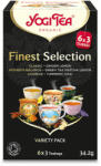 YOGI TEA Yogi Tea Best seller válogatás - bio - 6*3db - vegyesbolt