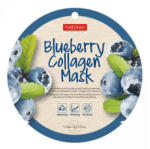 Purederm PureDerm Áfonyás kollagénes fátyolmaszk - 1db - vegyesbolt
