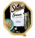 Sheba Sauce Collection nedves macskaeledel borjúhússal szószban tálca 85 g