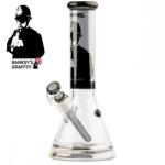 G-Rollz Bong din sticla Banksy Graffiti Rude Copper 31cm
