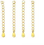  Charm terminatie picatura argint 925 aurit 4 cm - 1 Buc - concepttropic - 17,00 RON