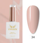 Everin Oja Semipermanentă Everin Royal Collection 10 ml - 34 Royal Pale Nude | Roz Nude Pal (ERC-034)