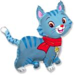  Fólia lufi hatalmas kék színű cica 60 cm (8435102309362)