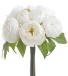  Buchet 6 fire bujori artificiali pentru aranjamente florale (8586)