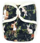 Pupus Lengyel Újszülött pelenka szegéllyel One Size 7-16kg Fűben (5900949545165)