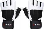 HMS Testépítő Kesztyű Edzőterembe Hms RST04 Fehér-fekete M-es Méret (17-63-234)