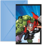  Bosszúállók Evergreen party meghívó 6 db-os FSC (PNN97309) - oliviashop