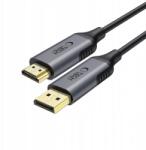 Tech-Protect Ultraboost kábel DisplayPort Hdmi 2.0 4K 60Hz 200cm Fekete (5906302321797)