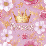  Hercegnő Crown szalvéta 20 db-os 33x33 cm (PKK765895) - oliviashop