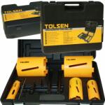 TOLSEN TOOLS Gyémánt lyukasztó koffer készlet 38-52-65-117-127mm 11 részes (75881)