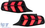 KITT LED Taillights suitable for Ford Mustang V Pre-Facelift (2010-2012) Smoke (TLFMULED)
