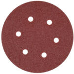 TOYA Tépőzáras fíbertárcsa 150 mm P60 6 lyukas (YT-834582) (10db/csomag)