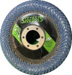 SABOTOOLS Kétoldali legyezőlapos csiszolókorong 115mm P60
