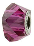 Swarovski BeCharmed Helix Bead- Swarovski gyöngy- Fuchsia