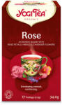 YOGI TEA Yogi Tea Rózsa - bio - 17db - delfinbuvar