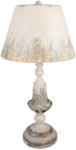 Clayre & Eef Veioza metal bej maro vintage Ø 36x70 cm E27 (5LMC0049deco)
