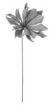 Bizzotto Set 3 flori artificiale gri 30x98 cm (0172606X)
