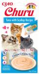 Churu Recompense pentru pisici Churu Cat Tuna with Scallop 14g x 4 tubes