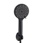 Leziter Dus de mana Leziter Lili cu 5 functii, furtun 1, 5 m si suport, negru (SM-1184-BL)