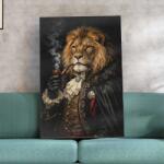 Art Gift Decor Картина от канава - Лъв аристократ