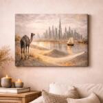 Art Gift Decor Картина от канава - Пустинен пейзаж