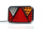 Fristom Lampa semnalizare, stop, tripla LED, 12V, cu triunghi, 20 x 13cm (FT-270 P TB LED COF)